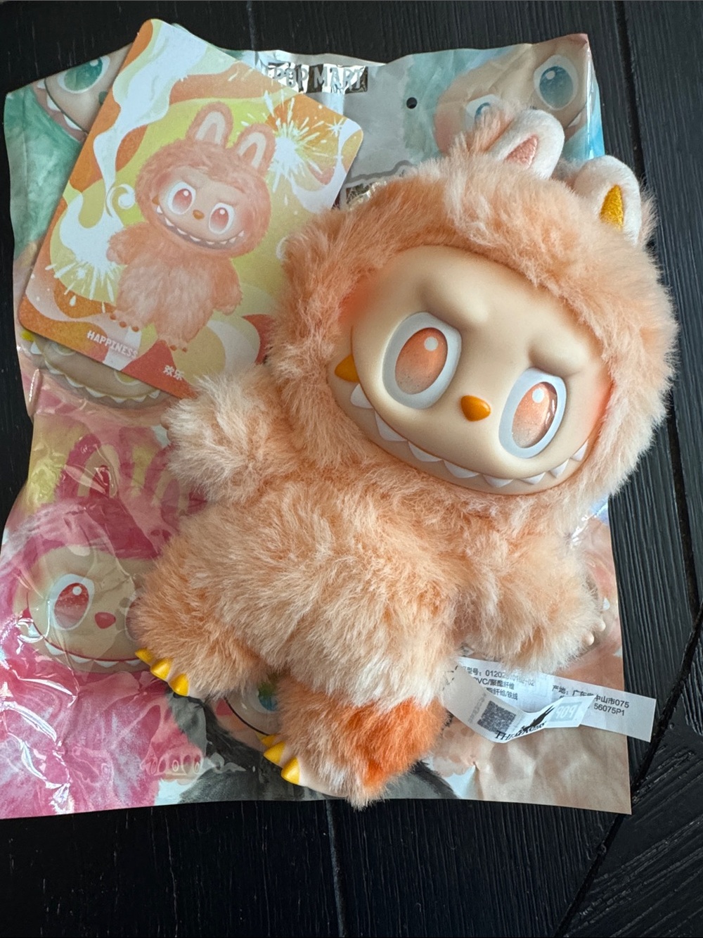 Pop Mart The Monsters Big into Energy Labubu Happiness Vinyl
Plush Pendant